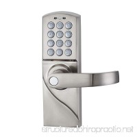 HAIFUAN Right Hand Digital Keypad Door Lock with Backup Keys  Electronic Keyless Entry by Password Code Combination(For Right Handed Doors Only) - B01KXU89B8