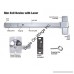 Push Bar Panic Exit Device Aluminum with Exterior Lever - B00QFLFJ7C