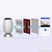 1080p HD Indoor LED PIR Wireless Battery-Powered Security Camera 2 Way Audio(Color:White) - B07G47Q2BT