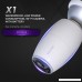 1080p HD Indoor LED PIR Wireless Battery-Powered Security Camera 2 Way Audio(Color:White) - B07G47Q2BT