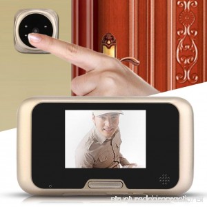 Awakingdemi Door Viewer Peephole Doorbell Camera 3.2 inch Peephole TFT LCD HD Digital Door Viewer Doorbell Security Camera Cam Night Version120 Wide Angle Auto 2.0 Mega Pixel Camera (3.2 inch) - B01F3AQL40