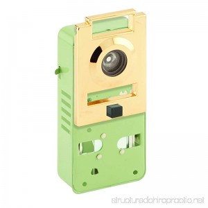 Defender Security U 10814 Door Chime and 200-Degree Viewer Non-Electric Brass - B00BEZW6D4
