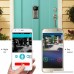 TIVDIO WD-613 Wi-Fi Video Doorbell Video Door Phone Intercom with 1 Plug-in Chime Camera Doorbell with Night Vision HD Video PIR Motion Working with IOS and Android Smart Phones and Tablets - B074FP81X7
