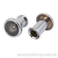 uxcell 14mm Diameter 180 Degree Wide Angle Door Viewers Peephole Silver Tone 2pcs - B075DS5P6L
