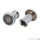 uxcell 14mm Diameter 180 Degree Wide Angle Door Viewers Peephole Silver Tone 2pcs - B075DS5P6L