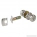 10 Pack Probrico Privacy Door Lock Storage Room Bathroom Keyless Door Knobs with lock no keys Lockset Round Knob set Brushed Satin Nickel-Privacy Keyless Knob-609 - B071ZS6R58
