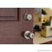 Kwikset 690 Tylo Keyed Entry Knob and Single Cylinder Deadbolt Combo Pack in Satin Nickel - B00YMFGN00