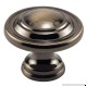 Prime-Line Products N 7370 1-3/4-Inch Bi-Fold Door Knob  Antique Brass Plated - B00E3NF8CK