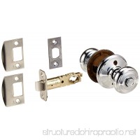 Schlage Lock Company F40GEO625 Georgian Privacy Door Knob Set  Polished Chrome - B004B91LX6