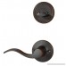 Dynasty Hardware RID-HER-100-12PR Ridgecrest Front Door Handleset Aged Oil Rubbed Bronze With Heritage Lever Right Hand - B00I466ILC