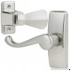 Ideal Security GL Lever Set For Storm and Screen Doors A Touch of Class  Easy to Install Satin Silver - B005TE9CTW