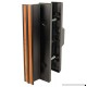 Prime-Line Products C 1058 Sliding Door Handle Set  Black Finish - B0002YOT42
