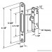Veranda Sliding Glass Door Handle Set with Mortise Lock White Keyed 3-15/16” Screw Holes 1-1/2” Door Thickness - B01NBE2VEC