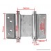 2 PCS 3'' Cafe Saloon Door Swing Self Closing Double Action Spring Hinge - B01M9FY875