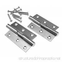 2pcs 3 Rising Butt Right Handed Lift Off Door Hinge Stainless Steel - B01GO856EQ