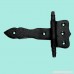 Door Hinges Black Wrought Iron Hinge 5 | Renovator's Supply - B00AIIF0DQ