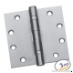 Dynasty Hardware Commercial Grade Ball Bearing Door Hinge 4-1/2 x 4-1/2 Full Mortise Stainless Steel  Non-Removable Pin - 3- PACK - B00OQTJ77I