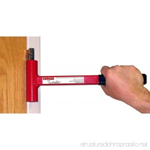 Hinge Tweaker Red Standard Weight Size for .134 Gauge Commercial Door Hinge Adjustment Tool/Hinge Bender - B005Q38MFQ
