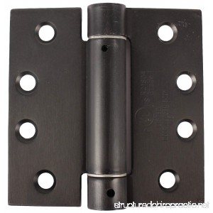 Nuk3y Commercial Grade Heavy Duty UL rated 4.5 in. x 4.5 in. Spring Hinge (Oiled Rubbed Bronze) - B00YZ4MOD8