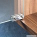 T&B Stainless Steel Glass Door Pivot Hinge for Free Swinging Glass Doors(2 Pair) (for 5-8mm) - B0792PMQMD