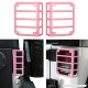 u-Box Jeep Wrangler Gloss Pink Taillight Cover Rugged Style Rear Tail Light Guard for 2007-2018 Jeep Wrangler JK & Wrangler Unlimited - B074M86DM7