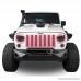u-Box Jeep Wrangler Pink Angry Bird Front Headlight Cover Bezels for 2007-2018 Jeep Wrangler JK & Unlimited - B0728CCWSG