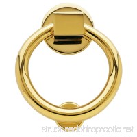 Baldwin 0195003 Ring Door Knocker  Lifetime Brass - B001REICG2