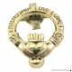 Brass Claddagh Door Knocker Friendship Love Loyalty - B011SLGQ34