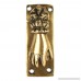 IndianShelf Handmade Brass Door Knocker-1 Piece(MDK-111) - B078WCR6X5