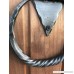 Retro door knocker vintage Classic Iron metal Door knocker (Thin Round Shape ) rust resistant made in EU - B01N7OAPCM