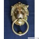 StonKraft Ideal Gift - Beautiful Brass Lion Mouth Door Knocker  Door Accessories  Gate Knocker (6") - B071JYB8YB