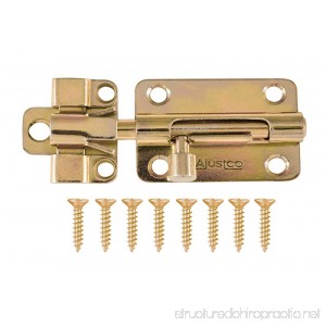 AjustLock 3 Barrel Bolt Lock (Brass) - B00J8ECM3C