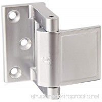 Rockwood PDL.15 Zinc Die Cast Privacy Door Latch 1-1/2 Width x 2-13/64 Length Satin Nickel Plated Clear Coated Finish - B00CYSHXFG