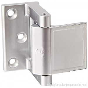 Rockwood PDL.15 Zinc Die Cast Privacy Door Latch 1-1/2 Width x 2-13/64 Length Satin Nickel Plated Clear Coated Finish - B00CYSHXFG