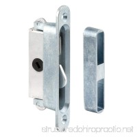 Prime-Line E 2079 Sliding Door Lock and Keeper Set 3-7/8 in. Hole Centers Anti-Lift Protection Pack of 1 - B00DTIF2U8