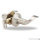 Yale Edge Keowee Lever in Satin Nickel - Passage - B018BF5H4E