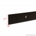4FT Mini Sliding Barn Wooden Door Hardware for Cabinet and TV Stand Steel Track cab05 - B078B1L1WX
