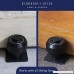 New: Barn Door Floor Guide [Flush to Floor and Quiet] Sliding Hardware Roller for Barn Doors - Heavy Wall Mount System with Bottom Adjustable Roller for Interior and Exterior Doors [No Floor Damage] - B078S9425G