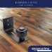 New: Barn Door Floor Guide [Flush to Floor and Quiet] Sliding Hardware Roller for Barn Doors - Heavy Wall Mount System with Bottom Adjustable Roller for Interior and Exterior Doors [No Floor Damage] - B078S9425G
