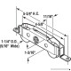 Slide-Co 13808-S Sliding Patio Door Roller Assembly  1-1/4 in.  Wheel Diameter  Steel Ball Bearing Wheels - B000BD6C4O