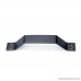 SMARTSTANDARD 9” Black Solid Steel Gate Handle for Sliding Barn Door Gate Cabinet Garages Sheds Pull - B0794XS7NV