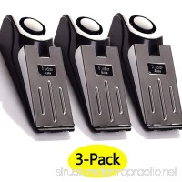 3-Pack Upgraded Door Stop Alarm -Great for Traveling Security Door Stopper Doorstop Safety Tools for Home Set of 3 - B06XVQN9W2