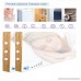 Cabinet Door Bumpers Self Adhesive Transparent Stick Rubber Bumper Pads Noise Dampening Buffer Bumpers for Drawers Cutting Boards Adhesive Bumper Pads 302 Pack (Clear) - B07D6D5C2W