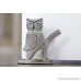 Comfify Cast Iron Owl Door Stop | Decorative Door Stopper Wedge | with Padded Anti-scratch Felt Bottom | Vintage Design | 6x6.5x6.3” by (Antique White) - B00RZY4DL6