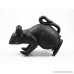 Distressed Cast Iron Mouse Rodent Door Stopper Farmhouse Shabby Chic Rustic Quality Decorative Vintage Door Stop - Stop Your Interior Or Exterior Doors with Great Style by Ashes to Beauty (Brown) - B076HJNT73