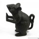 Distressed Cast Iron Mouse Rodent Door Stopper Farmhouse  Shabby Chic  Rustic Quality Decorative  Vintage Door Stop - Stop Your Interior Or Exterior Doors with Great Style by Ashes to Beauty (Brown) - B076HJNT73