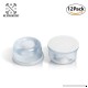 Door Bumper Wall Stopper by Be Strongest - Clear Transparent Rubber Pads Stop  12 Pack - Self Adhesive Protector - Sound Dampening - Guard Your Wall Against Damage from Your Door Knob and Handle - B078HT5WT4