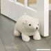 Elements 5218418 Decorative Polyester Door Stop 5 White Polar Bear - B07CMV5C8T