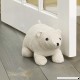 Elements 5218418 Decorative Polyester Door Stop  5"  White Polar Bear - B07CMV5C8T