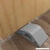 RockStar Concepts Door Stopper Rubber Stop Floor Wedge Holder Doorstop | Premium Quality Non Slip All Surface Decorative Security Doorstopper | Stops (3 Pack - Gray) - B0731RYHT6
